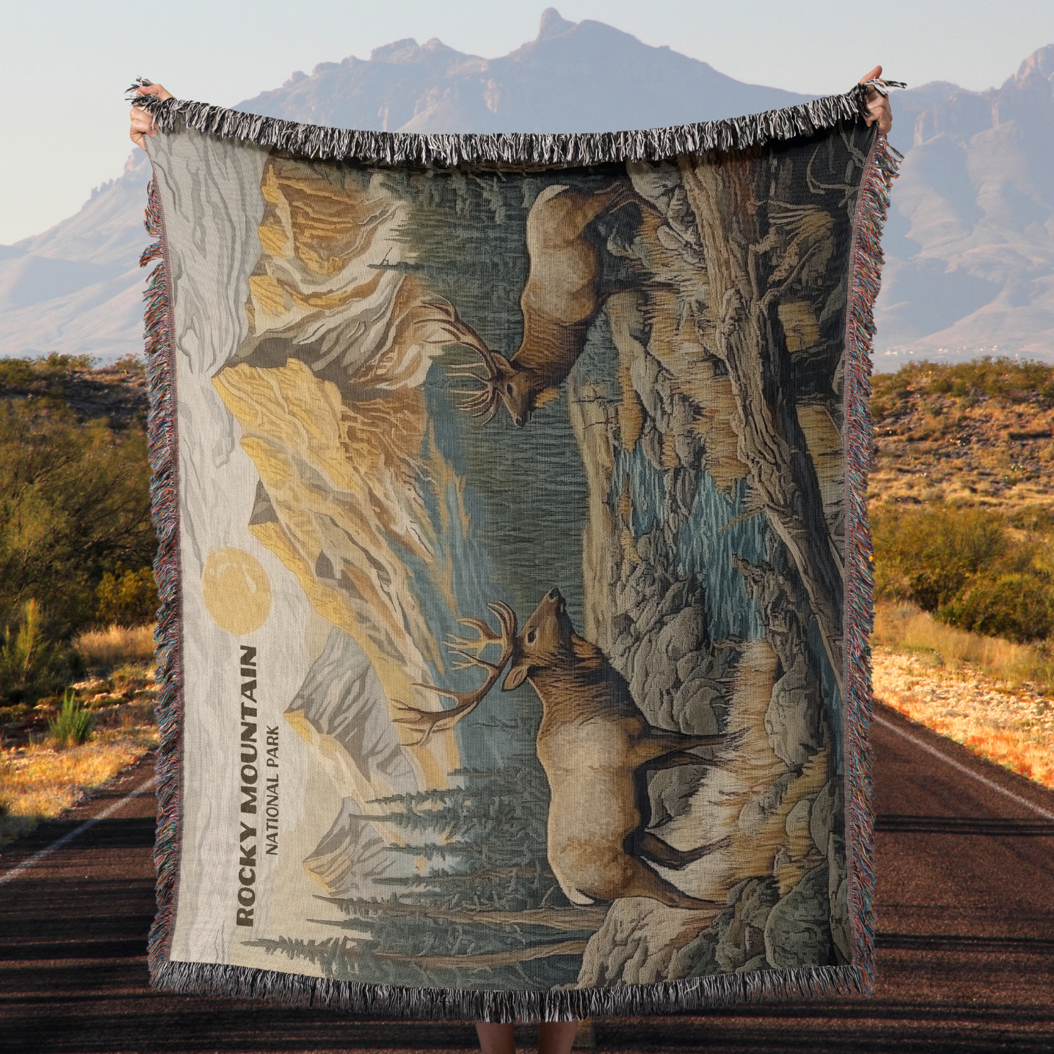 Rocky Mountain National Park Woven Blanket – Life Outdoors Group