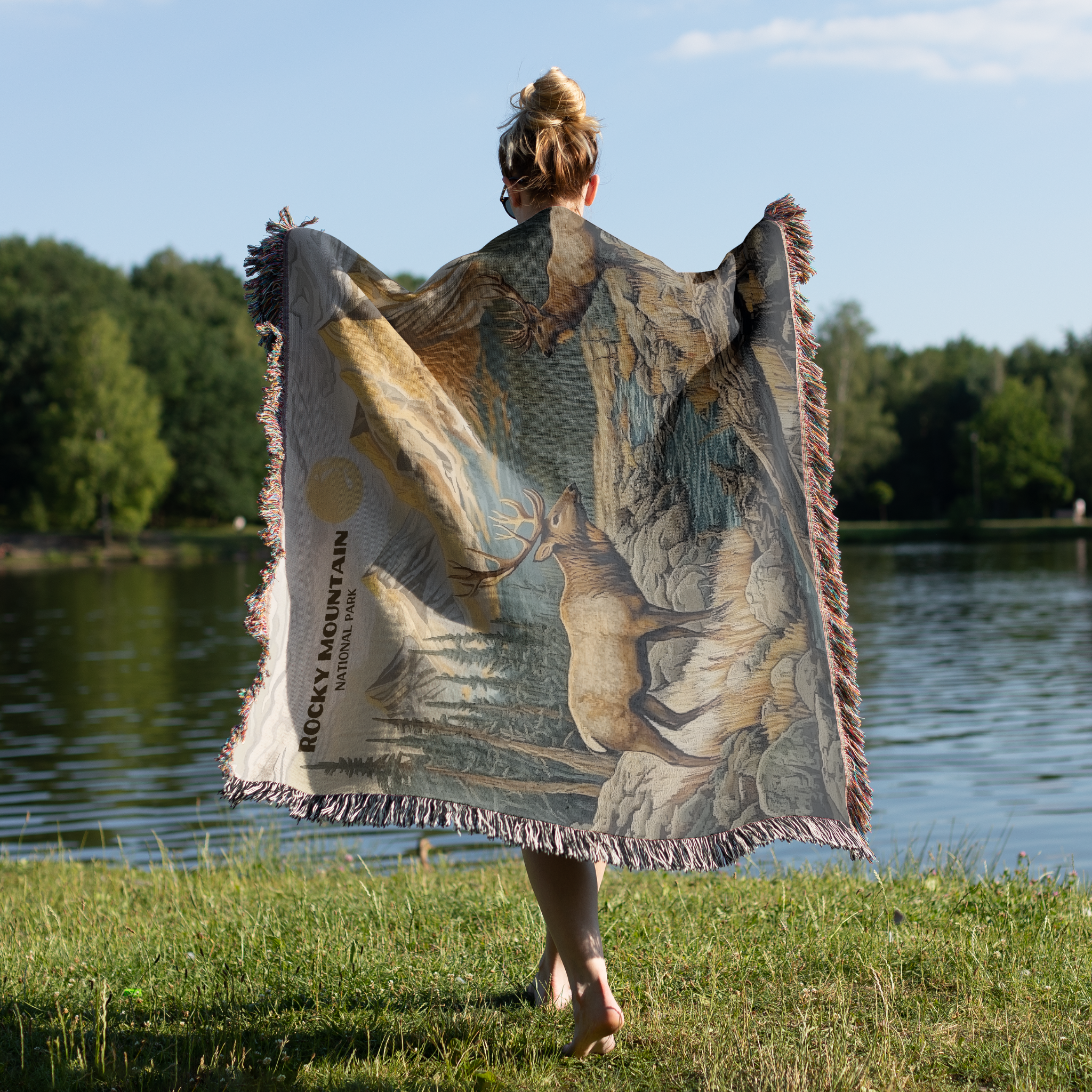 Rocky Mountain National Park Woven Blanket – Life Outdoors Group