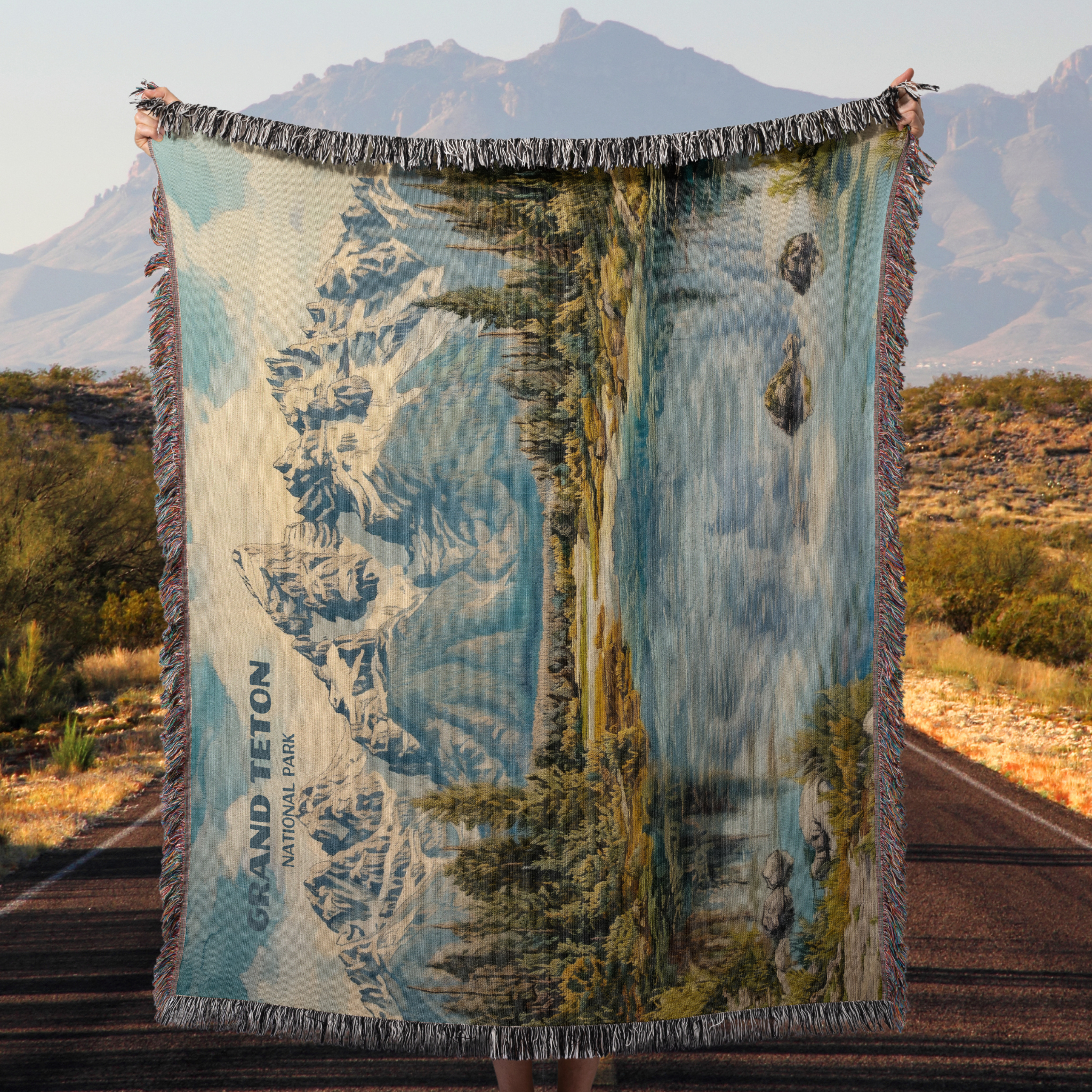 Grand Teton National Park Woven Blanket – Life Outdoors Group
